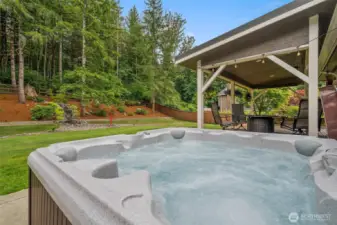 Sit back, soak and relax under the stars!