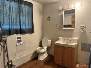 bathroom in shop