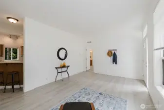 Open concept layout with plenty of room to entertain.