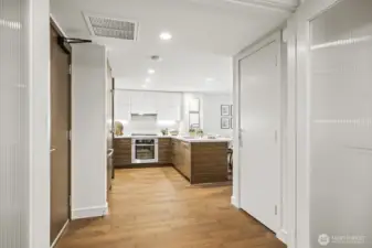 Spacious, bright, & open 1 bed+ 1 bath + DEN.