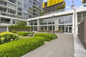 Relax or entertain on the 7th-floor terraces featuring comfortable seating and BBQs.