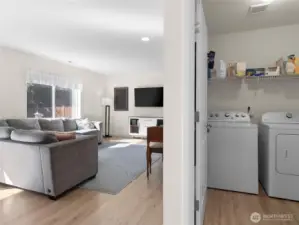 UTILITY/MUD ROOM - Family Rm on left