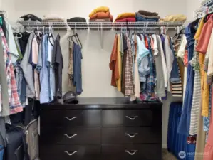 PRIMARY WALK-IN CLOSET