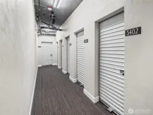 SPEAKING of STORAGE . . . this home comes with 3 (THREE) storage units (S402, S402 and S404).