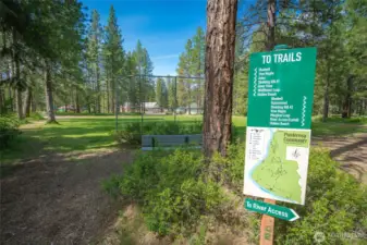 Explore miles of community trails by foot or bike, surrounded by spring wildflowers—and maybe even stumble upon a hidden beach along the way.