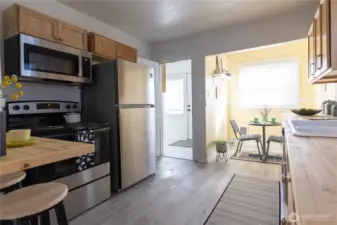 Stainless steel appliances