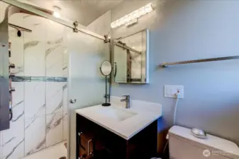 Primary 3/4 bath upgraded