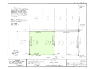 Survey has been done for lot 29