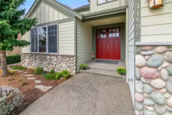 Enter into your home...with french doors.