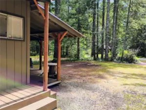 Septic system rated for a 2-bedroom home.