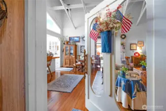 Entering from the Bonus Room…