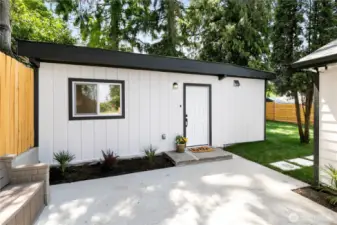 Ideal detached guest suite