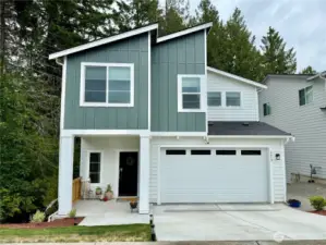 Home has privacy on side and back and extra parking at end of road in front of the house.