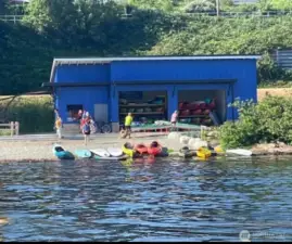 Bog Lake Beach park Kayaks