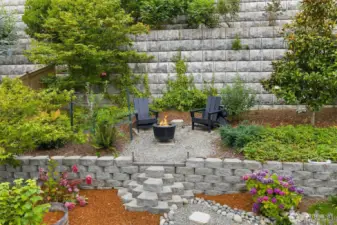 Terraced Backyard