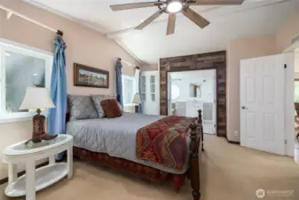 Primary bedroom with ensuite bathroom