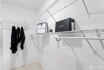 Surprise!  An extra large walk-in closet in the primary suite.