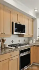 Gracious kitchen with brand new LG appliances