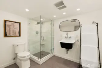 basement bathroom