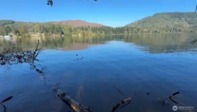 Welcome to your own lakefront property. Mineral Lake.
