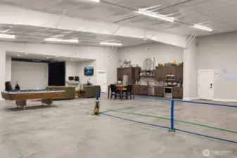 Pickleball Court + Pool Table + Poker Table
