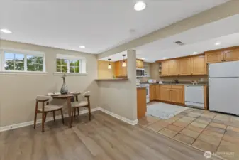 ADU Kitchen plus Dining Space