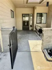 Gated entry