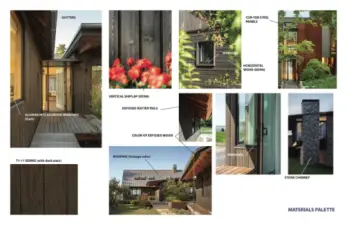 Proposed Materials Palette. Floor plans and more in supplements.