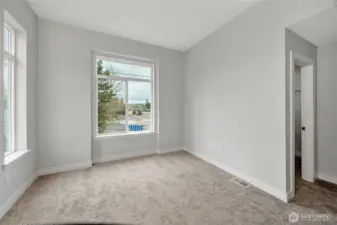 Large open primary bedroom