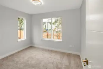 Bedroom on ground level
