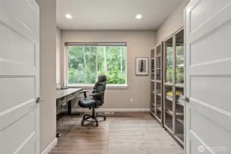 Office/Den up front with double doors