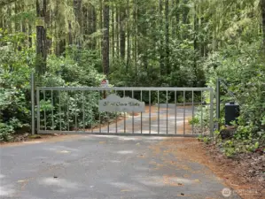 Yes, this is a gated community offering peace and quiet along with enhanced security and peace of mind!