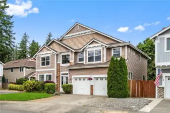Not your average cookie cutter home! This home got a glow up! Step into this residence with a classic facade and beautiful landscaping. The property's large, three-car garage provides space and storage, while the layout is designed for comfortable living.