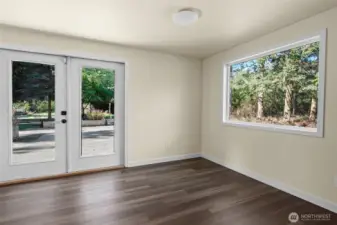 Beautiful view from your dining room.