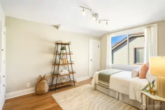 4th bedroom located on the upper level.