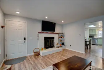 living room front door