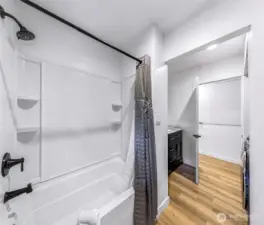 From second bath towards hallway.