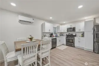 New mini-split system in home.