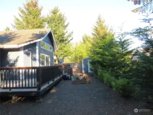 HOME HAS EASY CARE LANDSCAPING, FULL HARDYBOARD DECKING AND TREES IN THE BACK FOR PRIVACY!