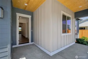 Actual home, lovely front porch