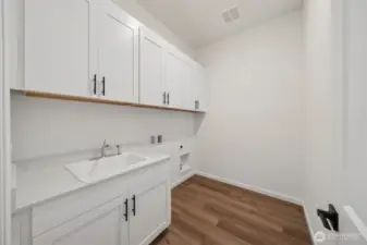 Actual home: laundry