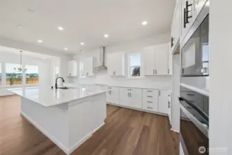Actual home: kitchen