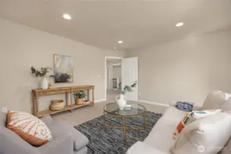 The upstairs bonus room could also work as an additional bedroom, guest room or home office.