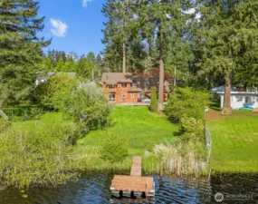 Swim, kayak, or paddle board right off your private and newly installed floating dock with swim stairs!