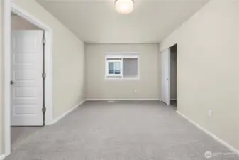 Second floor - 3rd bedroom with Jack and Jill bathroom.