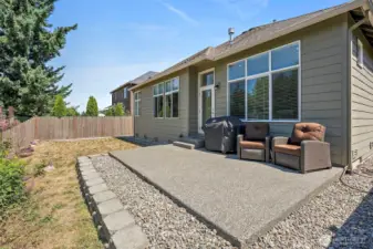 Rear Patio