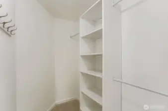Walk in Primary Closet