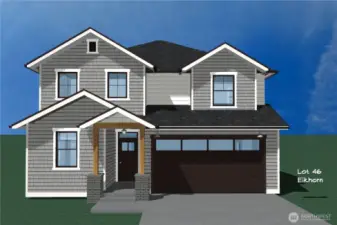 House Rendering similar with the actual home.