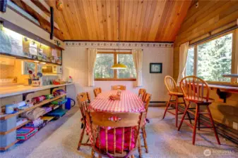 Main level dining and Kitchen