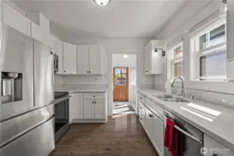 Kitchen + Back door